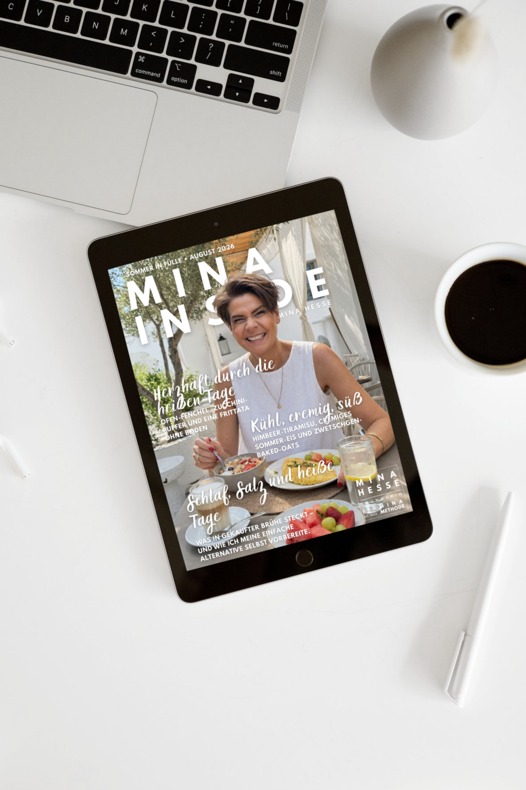 Vorschau von MINA Inside auf einem iPad
